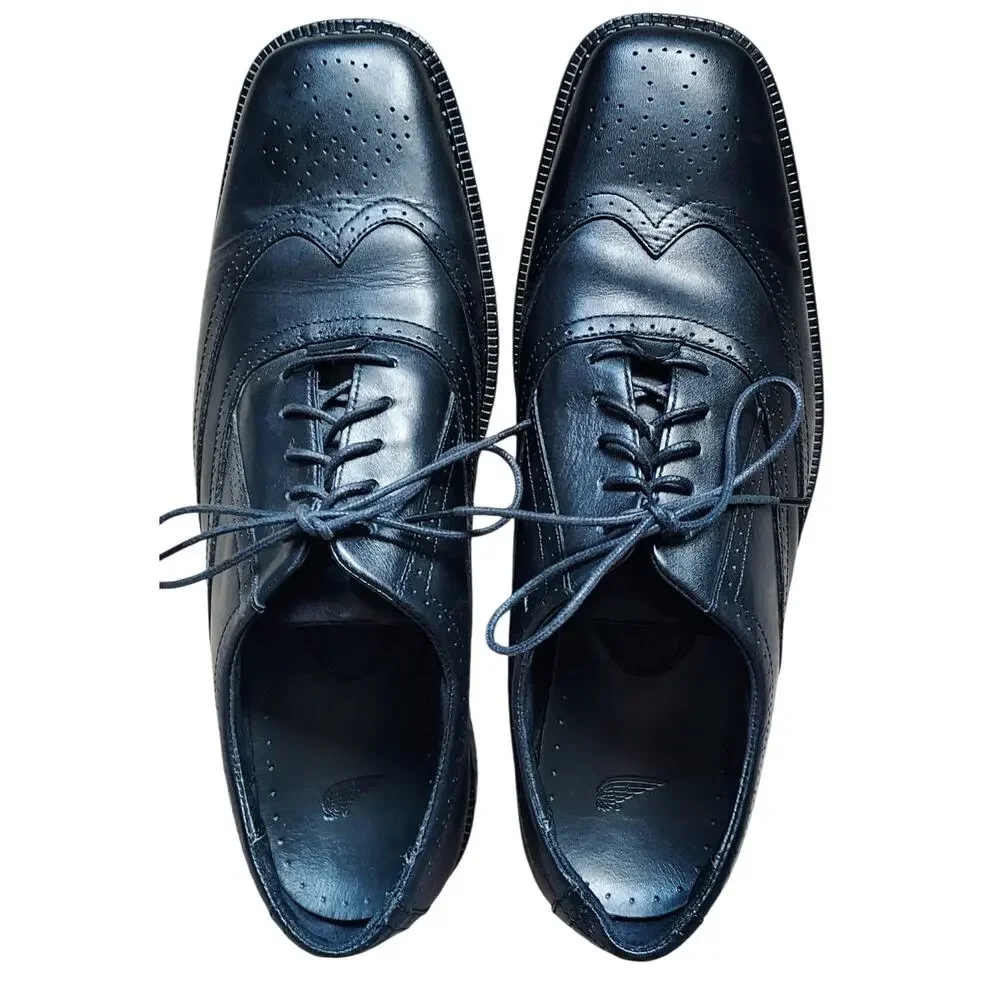 Red Wing Baxter 4790 Men's Black Leather Oxford Wingtip Brogue Size 11.5D